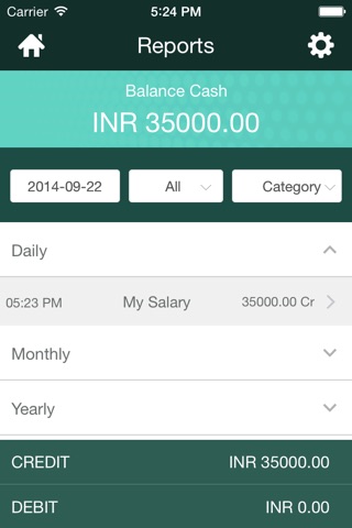 Expense Manager Lite screenshot 3