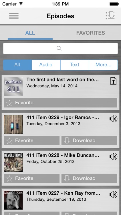 podcast411 App - learn about podcasting