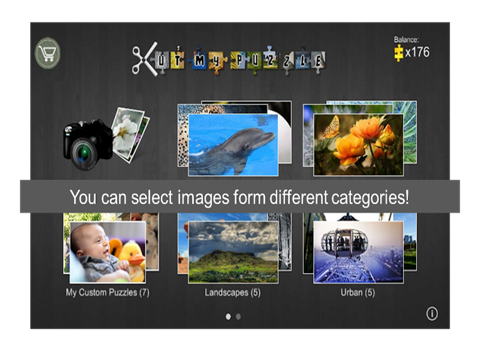 Cut My Puzzle Games Beautiful Image Puzzle Game