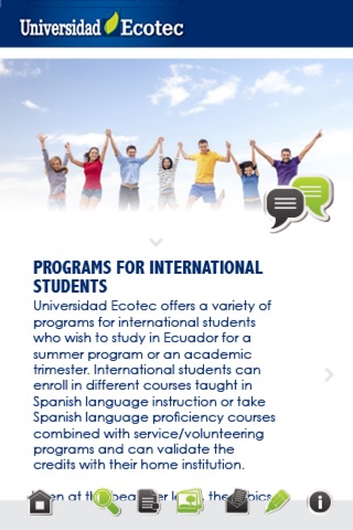 Universidad Ecotec International Students screenshot 3