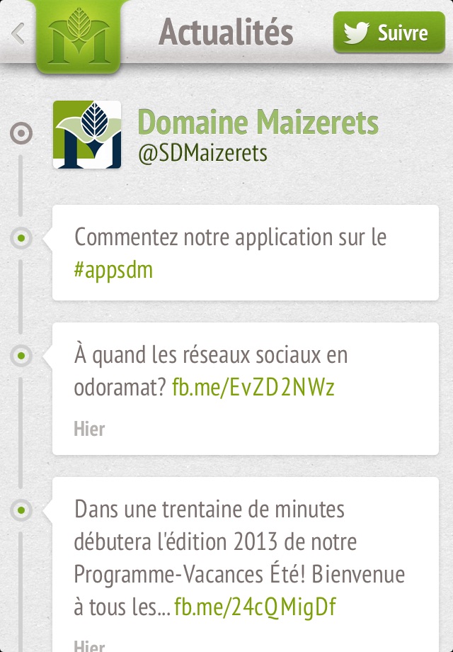 Domaine de Maizerets screenshot 4