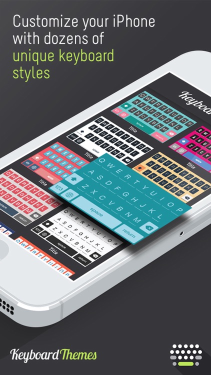 Keyboard Themes - Custom Color Keyboards & Font Style for iPhone & iPad (iOS 8 Edition) screenshot-1