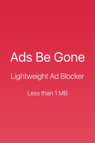 Ads Be Gone - Block ads and trackers screenshot 3