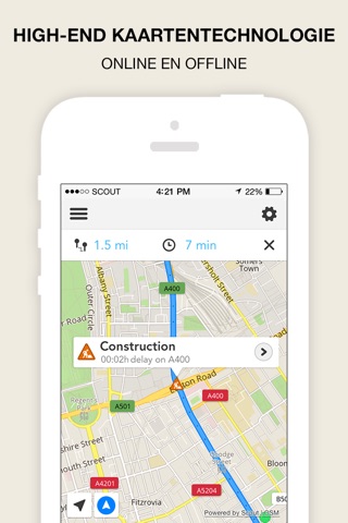 GPS Navigation, Maps & Traffic - Scout screenshot 3