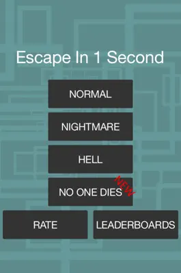 Game screenshot Escape In 1 Second mod apk