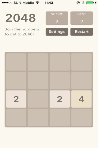 Bear 2048 screenshot 2