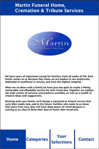 Martin Funeral Cremation and Tribute Services screenshot 2