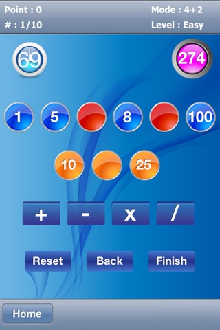 Letters and Numbers Game - Pro Version screenshot 2