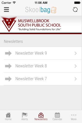 Muswellbrook South Public School - Skoolbag screenshot 4