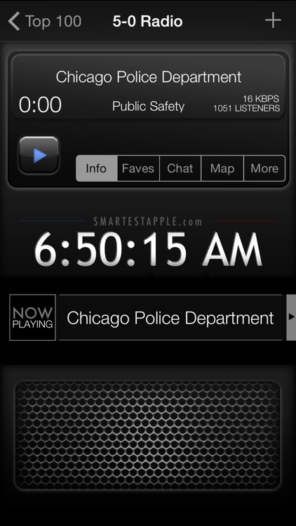 5-0 Radio Pro Police Scanner (Extra Feeds)