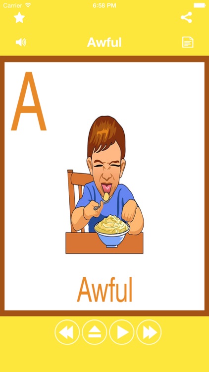 Adjectives Learning For Kids using Flashcards and Sounds- A toddler learning app