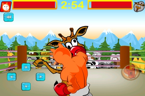 Alpaca vs. Giraffe Boxing Evolution FREE- It's a Real Animal Punch Revolution! screenshot 4