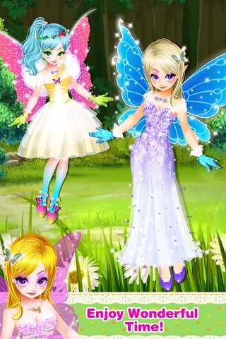 Butterfly Fairy Girls - Dress Up Salon screenshot 4