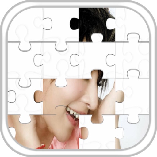 Beautiful Girl Puzzle iOS App