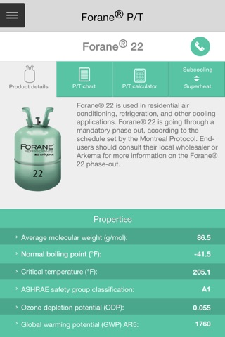 Forane® Refrigerants Tool Belt screenshot 2