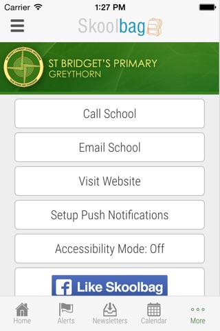 St Bridget's School Greythorn - Skoolbag screenshot 4