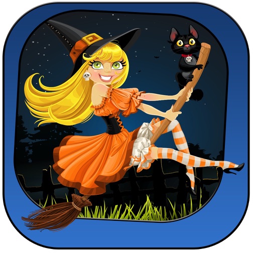 Pretty Witch Bounce - Magical Jumping Adventure icon