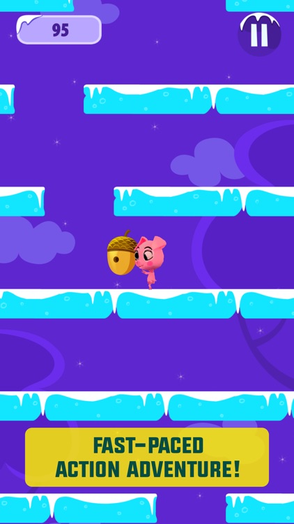 Piggy Run & Jump - Tilt to Escape from the Grumpy Bear - Crazy Chase on Ice screenshot-3