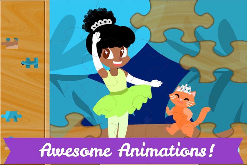 Ballerina Puzzles for Kids - Ballet Stars Jigsaw Games for Little Girls screenshot 4