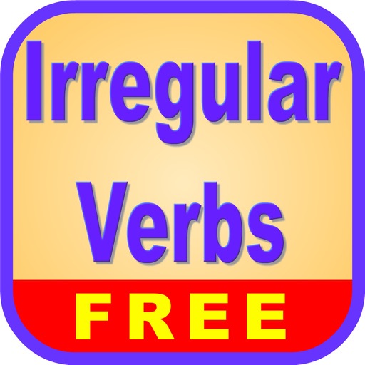 English Irregular Verbs Vocabulary Grammar Free Icon