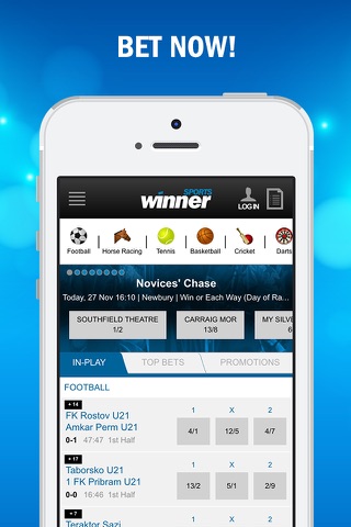 Winner Football - Live Betting, Scores, Sports Odds, Results, In Play screenshot 4