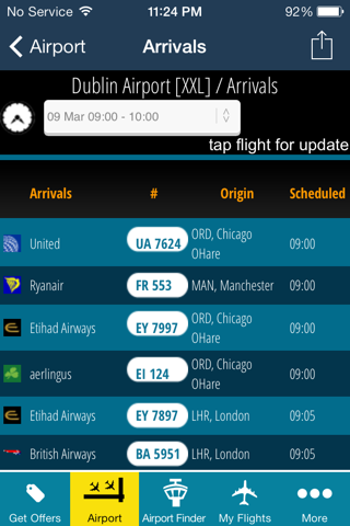 Dublin Airport (DUB) + Radar screenshot 3