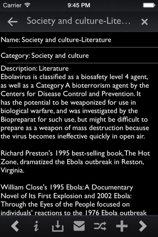 Ebola Disease Info screenshot 2