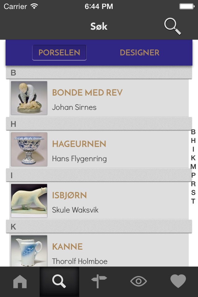 Porselensmuseet screenshot 2