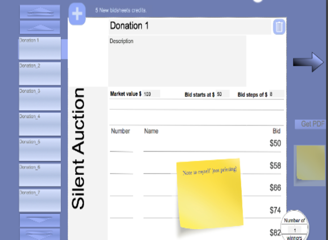 silent auction bidding apps