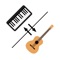 With this App you can play guitar on your midi compatible piano