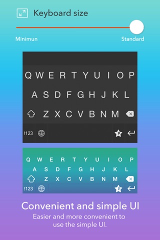 Perskey - Personal Keyboard for iOS8 (Include Christmas theme) screenshot 4