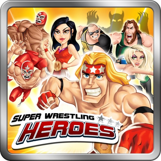 Super Wrestling Heroes: Digital Attack (for iPad) Icon