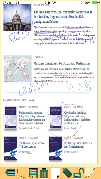 Handwriting notepad Pro - write notes notebook, draw memos note screenshot-3