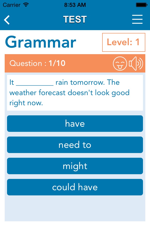 Words Usage Practice screenshot 2
