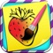Color The Fruits - Coloring artbook for preschools kids