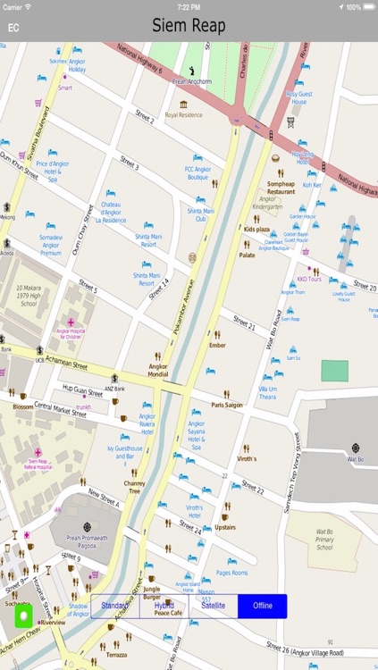 Siem Reap Offlinemaps With Route Finder screenshot-3