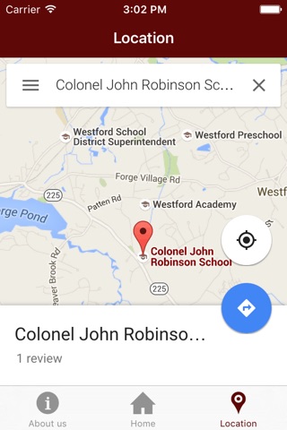 Col. John Robinson School  – Westford, MA – Mobile School App screenshot 3