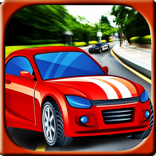 ``A Aaron Sports Car Police Chase``(Top Speed Racing Game) - Street Racer Smash Cops icon