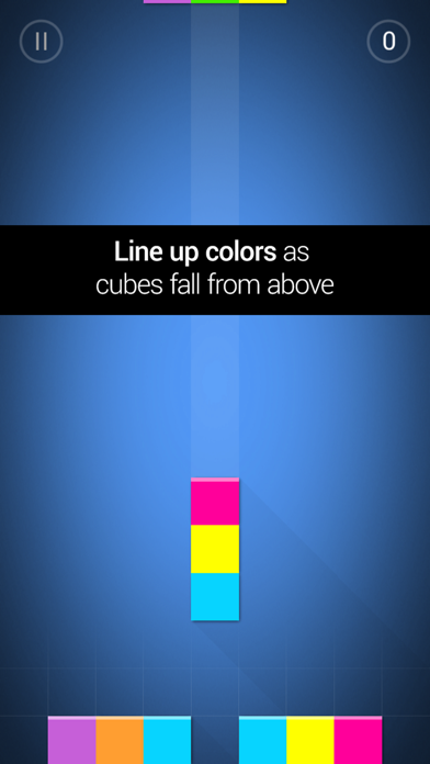 Qubies: Match-3 meets falling blocks screenshot 1