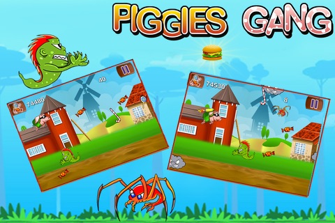 Piggies Gang - The Super Hungry Flying Pigs Voyage screenshot 2
