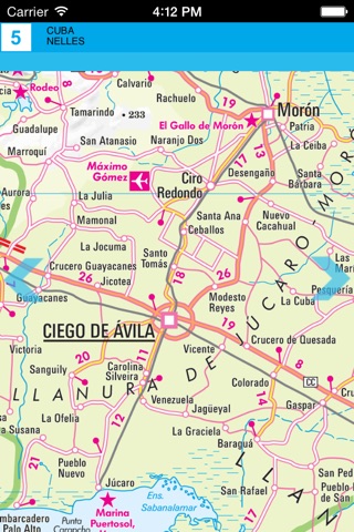 Куба. Туристическая карта. screenshot 4