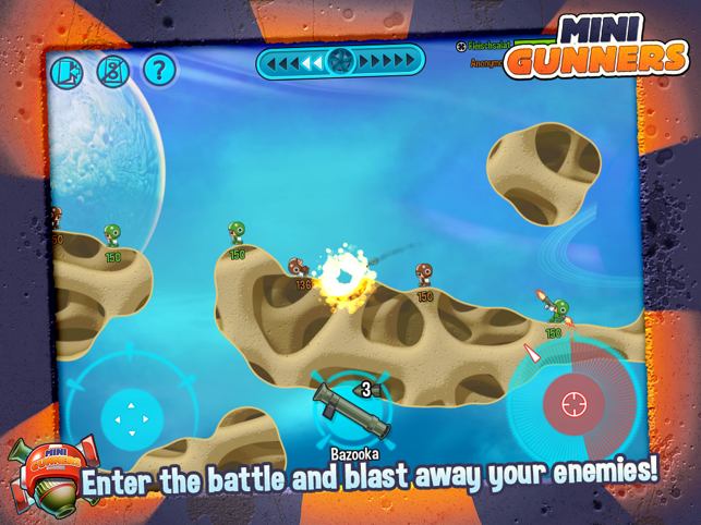 ‎MiniGunners - Multiplayer Battle Arena Screenshot