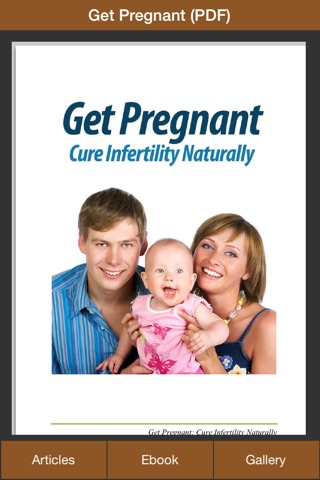 Get Pregnant Guide - Learn How To Cure Infertility Naturally screenshot 4
