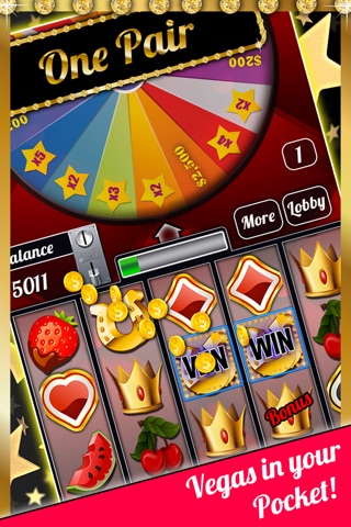 A Full House - "Vegas In Your Pocket" Casino Games and Slot Machine screenshot 2
