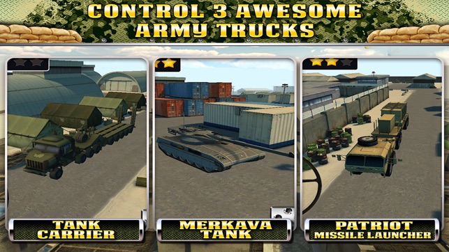 Monster Army Trucks Parking 3D Real Battle Tank, Missile Lau(圖2)-速報App