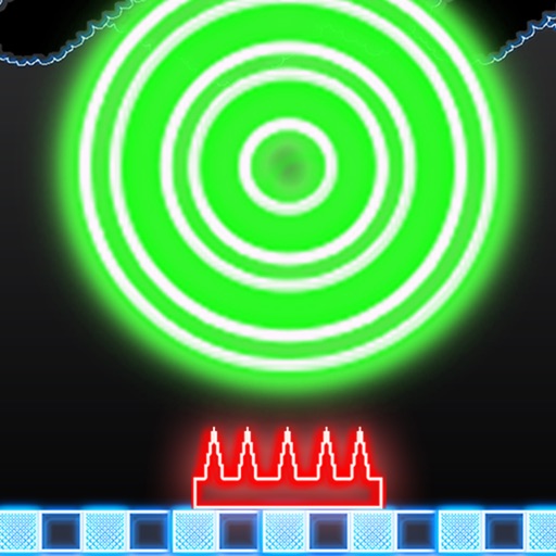 A Bouncing Neon Ball - World's Hardest Game Icon