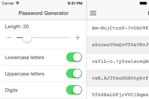 Free Password Generator! screenshot 4