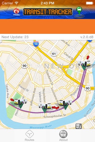 WDSU Transit Tracker screenshot 4