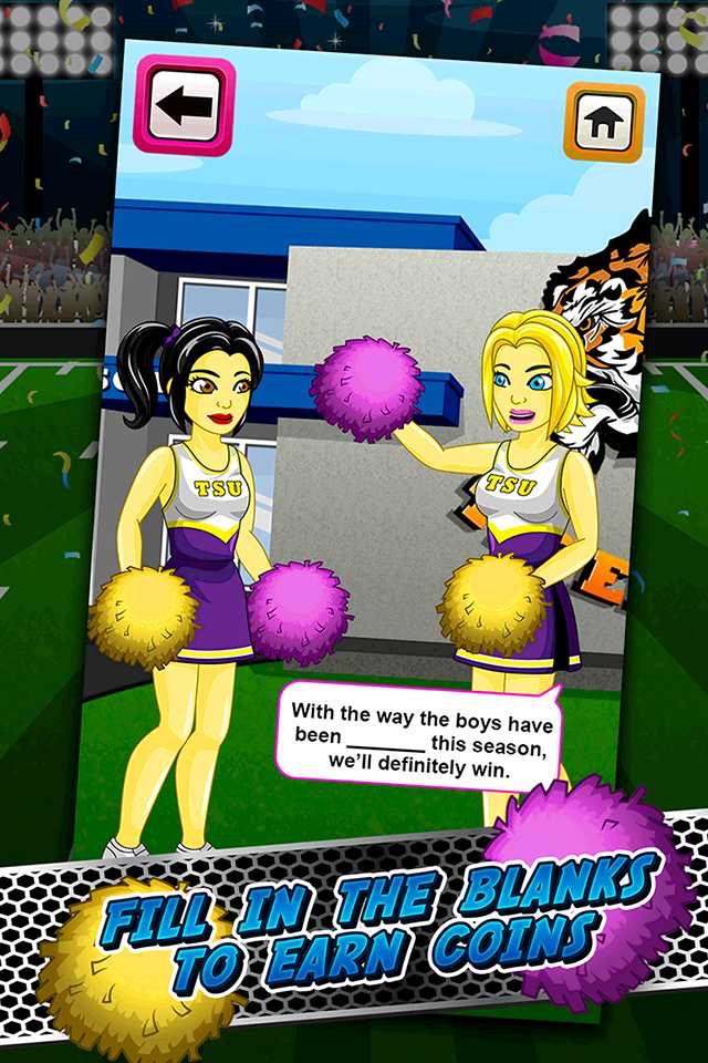 My All Star Life Style Episode Game - Cheerleading And Dating Social Story screenshot 2