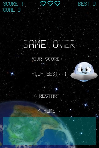 UFO Hit - The alien invasion begins with this cute extra-terrestrial attack screenshot 4